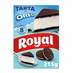 Preparado para hacer tarta con oreo en polvo Royal 215 g.