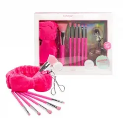 Set de brochas de maquillaje Glow Magic Studio 1 ud.