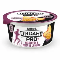 Yogur de Melocotón y Maracuyá Lindahls Pro+ 160 g.