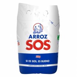 Arroz redondo Sos 2 kg.