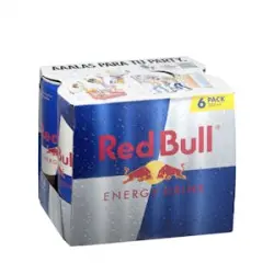 Bebida energética Red Bull 6 latas X 250 ml