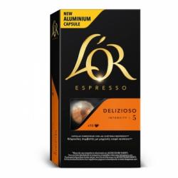 Café Delizioso en cápsulas L'Or Espresso compatible con Nespresso 10 ud.