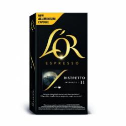 Café ristretto en cápsulas L'Or Espresso compatible con Nespresso 10 unidades de 5,2 g.