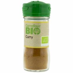 Curry ecológico Carrefour Bio 30 g.