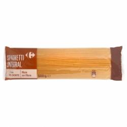 Espaguetis integrales Carrefour 500 g.