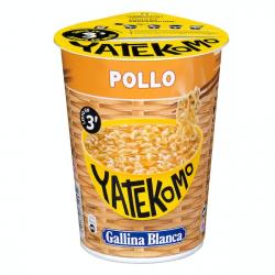 Fideos orientales Yatekomo de pollo Gallina Blanca Vaso 0.06 kg