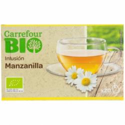 Manzanilla en bolsitas ecológica Carrefour Bio 20 ud.
