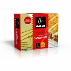 Placas para canelones Gallo 160 g.