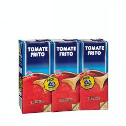 Tomate frito Hacendado 3 mini bricks X 0.21 kg