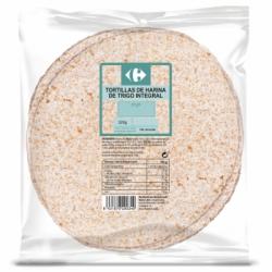 Tortillas de harina de trigo integral Carrefour 320 g