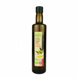 Aceite de oliva virgen extra variedad arbequina ecológico Carrefour Bio 500 ml.