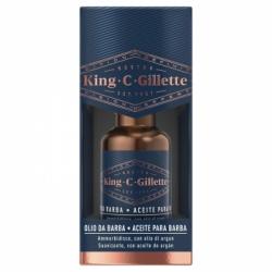 Aceite para barba con aceite de argán King C Gillette 30 ml.