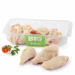 Alas de pollo sin puntas ecológicas Carrefour Bio 550 g aprox