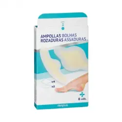 Apósitos para ampollas y rozaduras Deliplus Caja 1 ud