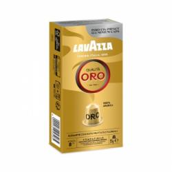 Café en cápsulas Lavazza Qualitá Oro compatible con Nespresso 10 ud.