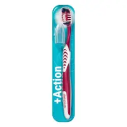 Cepillo dental Medio Deliplus + Action Paquete 1 ud