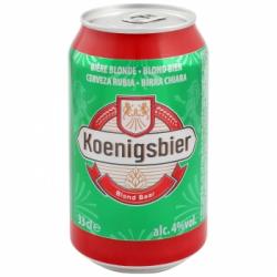 Cerveza Koenigsbier lata 33 cl.