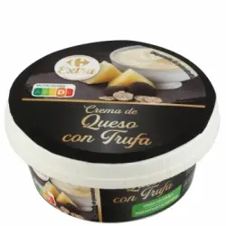 Crema de queso con trufa Extra Carrefour 125 g.
