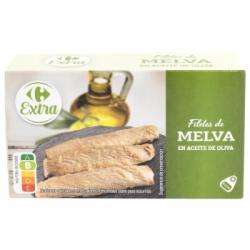 Filete de melva en aceite de oliva Extra Carrefour 85 g.