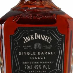 Jack Daniels Single Barrel Select Bourbon