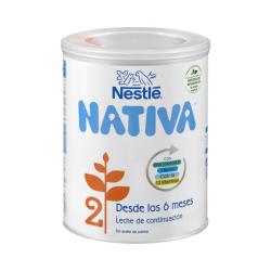 Leche de continuación en polvo 2 Nativa Nestlé Bote 0.8 kg