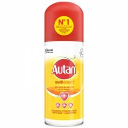 Repelente de insectos Multi Insect spray seco Autan 100 ml.
