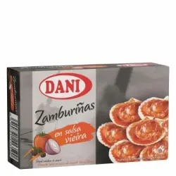 Zamburiñas en salsa de vieira Dani 63 g.