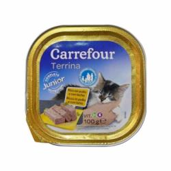 Alimento Húmedo para Gatos Pollo 100 gr, Carrefour