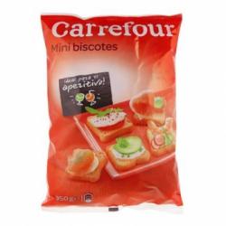 Biscottes mini Carrefour 350 g.