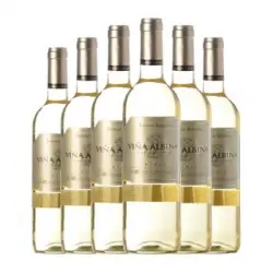 Bodegas Riojanas Vino Blanco Viña Albina Semi-seco Semi-dulce Rioja 75 Cl 12.5% Vol. (pack De 6 Unidades)