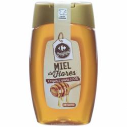 Miel de flores antigoteo origen España Original Carrefour 500 g.