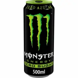 Monster Energy Green Zero Bebida Energética sin azúcar lata 500 ml.