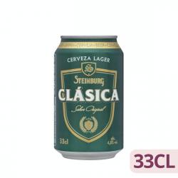 Cerveza Clásica Steinburg Lata 330 ml