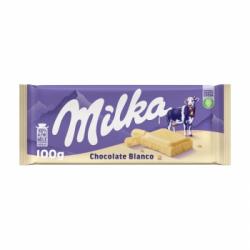 Chocolate blanco Milka 100 g.