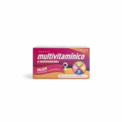 Multivitamínico y multiminerales mujer en cápsulas Onevit sin gluten sin lactosa 45 ud.