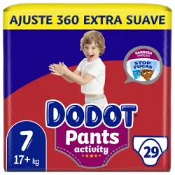 Pants Dodot Activity T7 (17+ kg) 29 ud.