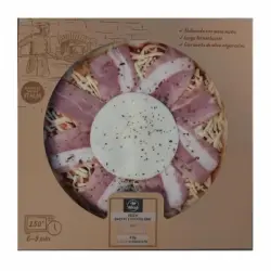 Pizza italiana bacon provolone Carrefour 410 g