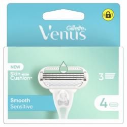 Recambios maquinilla Venus Smooth Sensitive Gillette 4 ud.