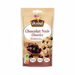 Trozos de chocolate negro Vahiné doy pack 100 g.