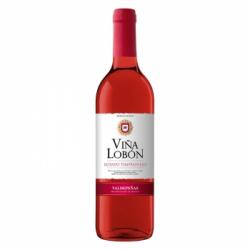 Vino D.O. Valdepeñas Rosado tempranillo Viña Lobón 75 cl.