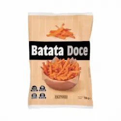 Bastones de batata Hacendado ultracongelada