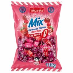 Caramelos blandos sabor frutos rojos sin azúcar Virginias sin gluten y sin lactosa 110 g.