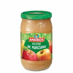 Compota de manzana Andros 750 g.