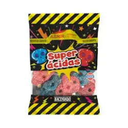 Golosinas calaveras Halloween super ácidas Hacendado