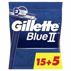 Maquinillas desechable para hombre Blue II Gillette 15 ud.