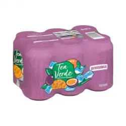 Refresco té verde sabor maracuyá y mango Hacendado zero