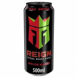 Reign Melon Mania sabor melón bebida energética lata 50 cl.