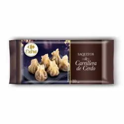Saquitos de carrillera de cerdo Carrefour Extra 200 g.