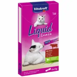 Snack de ternera gato adulto más inulida Vitalkrat 6 ud