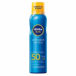Spray protector solar FP50 Protege & Refresca Nivea Sun 200 ml.